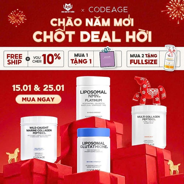 Đầu năm &lsquo;tới c&ocirc;ng chuyện&rsquo; thật rồi: Mai H&acirc;n Mỹ Phẩm tung si&ecirc;u sale mừng năm mới - Ảnh 2.