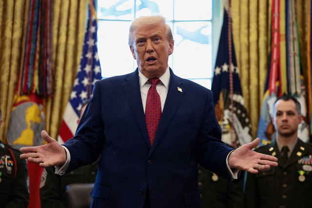 &Ocirc;ng Trump tuy&ecirc;n bố: Thứ duy nhất c&oacute; thể cản t&ocirc;i l&agrave; đạo đức của t&ocirc;i - Ảnh 1.