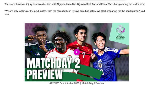 'Đ&igrave;nh Bắc v&agrave; Văn Khang chưa chắc ra s&acirc;n': AFC cập nhật n&oacute;ng nhưng nhầm lẫn nghi&ecirc;m trọng  - Ảnh 2.