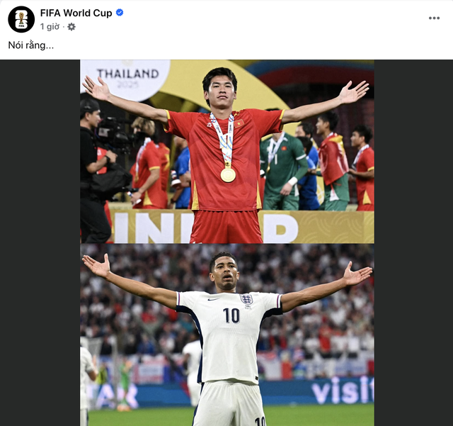 FIFA bất ngờ &lsquo;so s&aacute;nh&rsquo; Văn Thuận với Bellingham: Si&ecirc;u dự bị cực chất của thầy Kim- Ảnh 1.