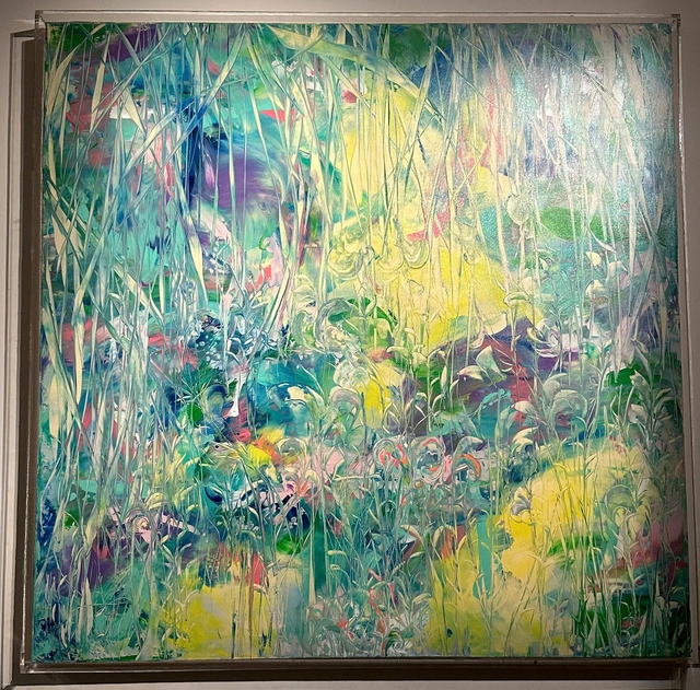 D&agrave;n người đẹp thập ni&ecirc;n 2000 hội ngộ tại triển l&atilde;m của họa sĩ L&ecirc; Minh Khoa- Ảnh 5.