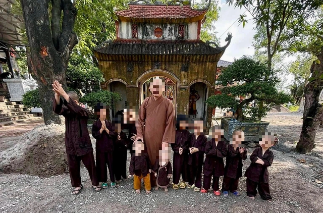 Chấn chỉnh hoạt động nuôi dưỡng trẻ tại chùa Cẩm La theo quy định của pháp luật - Ảnh 1. Chấn chỉnh hoạt động nuôi dưỡng trẻ tại chùa Cẩm La theo quy định của pháp luật - Ảnh 1.