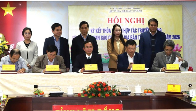 L&acirc;m Đồng k&yacute; kết hợp t&aacute;c truyền th&ocirc;ng với 29 cơ quan b&aacute;o ch&iacute; - Ảnh 3.