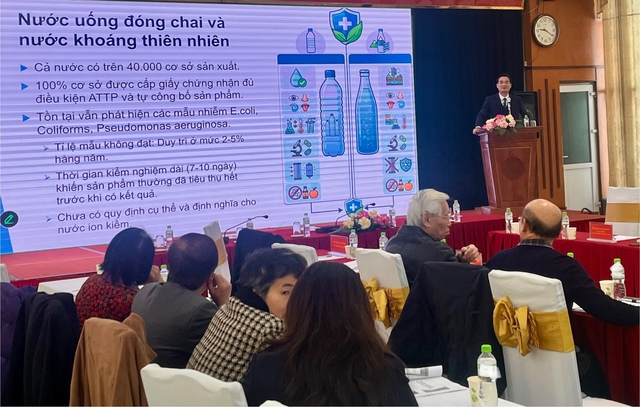 2 - 5% mẫu nước uống đ&oacute;ng chai, nước đ&aacute; d&ugrave;ng liền kh&ocirc;ng đạt chất lượng- Ảnh 1.