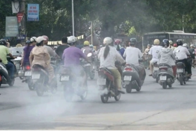 &Ocirc; nhiễm kh&ocirc;ng kh&iacute; lan rộng ở miền Bắc - Ảnh 1.