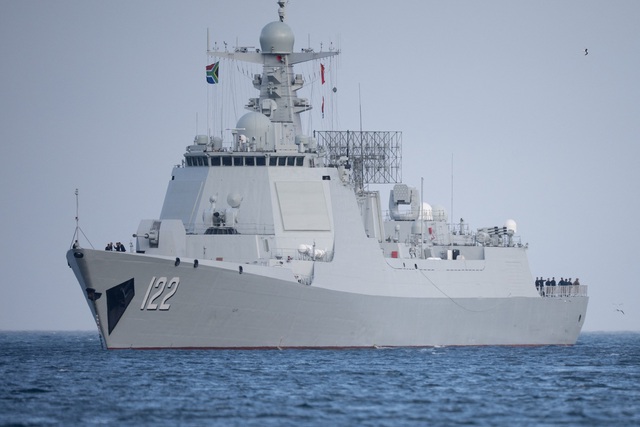 T&agrave;u chiến Nga, Trung Quốc, Iran tham gia tập trận ngo&agrave;i khơi Nam Phi - Ảnh 1.