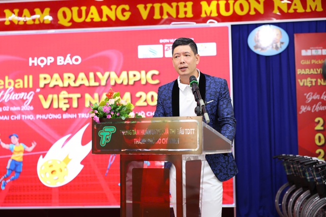100 VĐV tham dự giải Pickleball Paralympic Việt Nam 2026 &ndash; 'Gắn kết y&ecirc;u thương'- Ảnh 3.