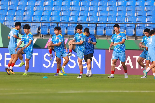 U.23 Việt Nam 0-0 U.23 Kyrgyzstan, VCK ch&acirc;u &Aacute; 2026: Tung đ&ograve;n quyết định - Ảnh 7.