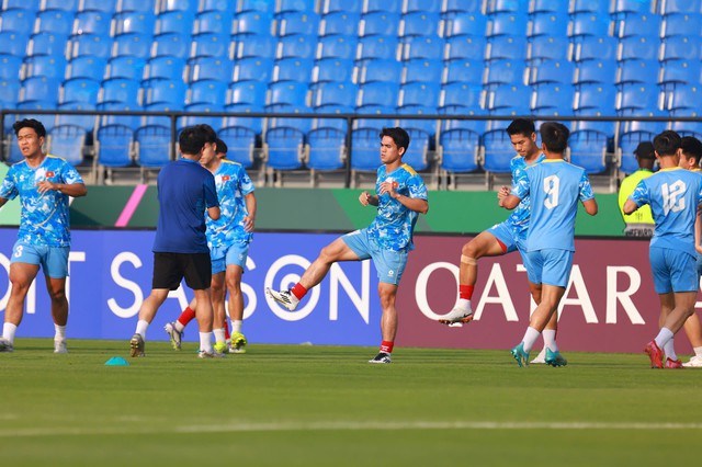 U.23 Việt Nam 0-0 U.23 Kyrgyzstan, VCK ch&acirc;u &Aacute; 2026: Tung đ&ograve;n quyết định - Ảnh 8.