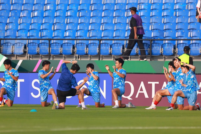 U.23 Việt Nam 0-0 U.23 Kyrgyzstan, VCK ch&acirc;u &Aacute; 2026: Tung đ&ograve;n quyết định - Ảnh 6.