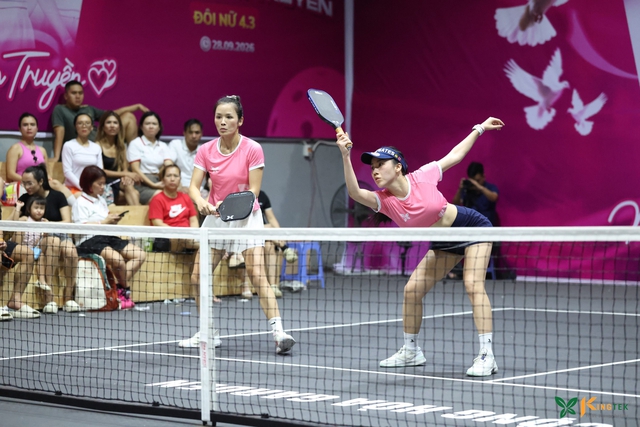 Nữ doanh nhân Madam Truyền với giải pickleball đặc biệt ấn tượng dành cho phái nữ - Ảnh 4.