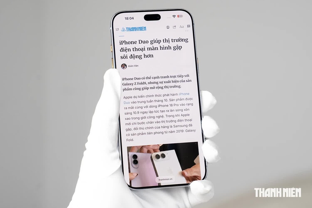 iOS 27.0.1 bị nghi gây lỗi lạ trên iPhone 18 Pro và 18 Pro Max - Ảnh 1.