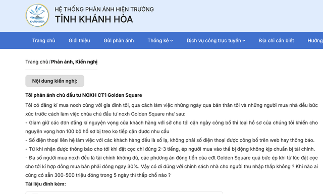Dự án nhà ở xã hội Golden Square bị tố, Sở Xây dựng Khánh Hòa nói gì?- Ảnh 2.