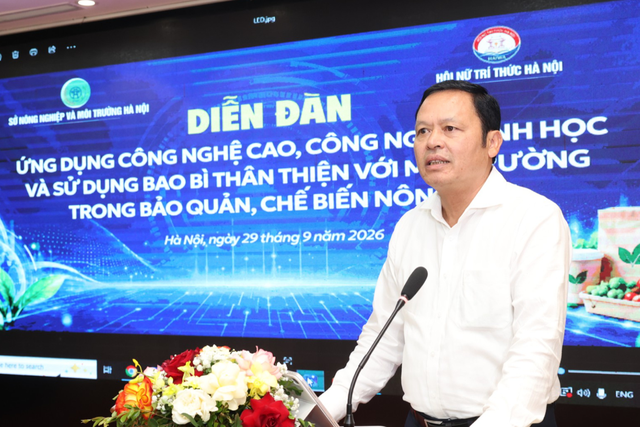 Hà Nội thúc đẩy công nghệ xanh trong bảo quản và chế biến nông sản - Ảnh 1.