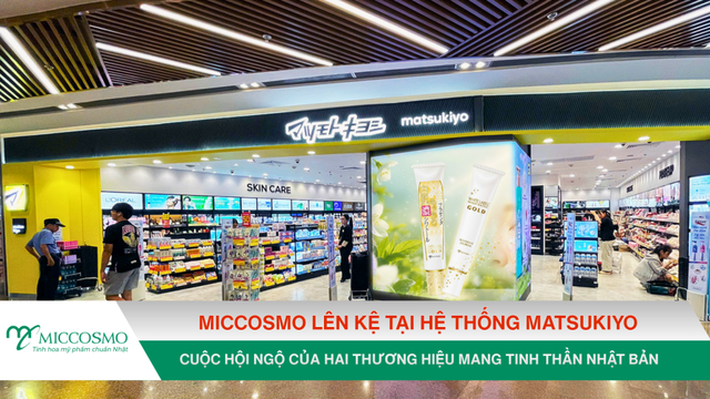 Miccosmo Lên Kệ Hệ Thống Matsukiyo: Cuộc Hội Ngộ Hai Thương Hiệu Mang Tinh Thần Nhật Bản - Ảnh 1.