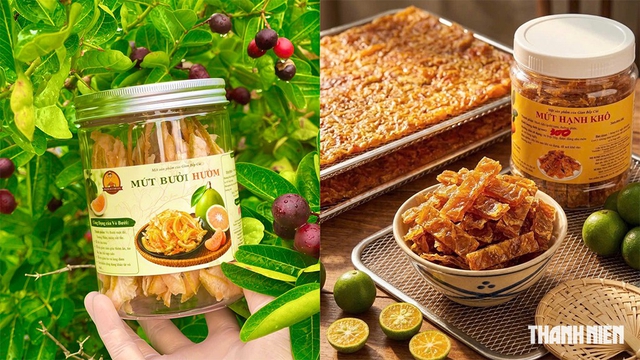 Mứt bưởi hườm giá 650.000 đồng/kg - Ảnh 3.