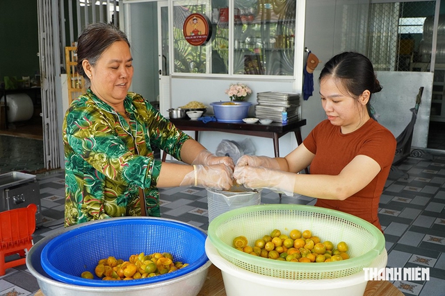 Mứt bưởi hườm giá 650.000 đồng/kg - Ảnh 4.
