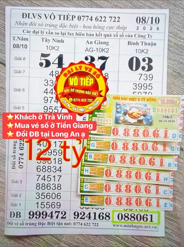 Tr&uacute;ng độc đắc 12 tỉ xổ số miền Nam, sang tỉnh kh&aacute;c đổi thưởng để bảo mật - Ảnh 1.