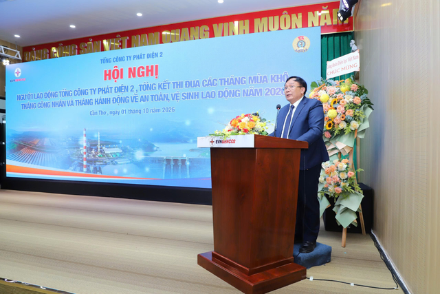 EVNGENCO2: Vượt kế hoạch cung ứng điện mùa khô 2026 - Ảnh 1.