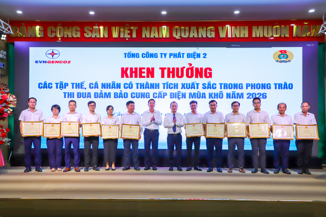 EVNGENCO2: Vượt kế hoạch cung ứng điện mùa khô 2026 - Ảnh 2.