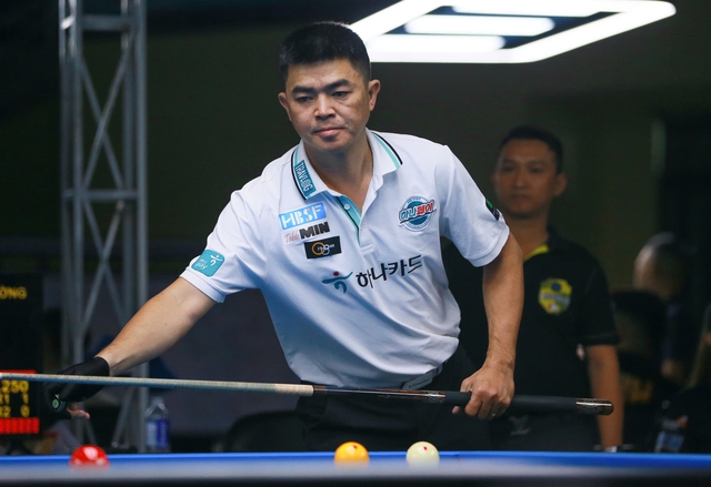 Billiards: Đánh bại cao thủ Hàn Quốc, Nguyễn Quốc Nguyện thẳng tiến bán kết PBA Tour- Ảnh 1.