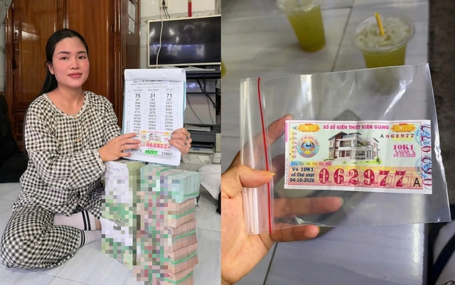 Nhờ người bán dạo chọn giúp 1 vé, trúng độc đắc xổ số miền Nam tại TP.HCM  - Ảnh 1.
