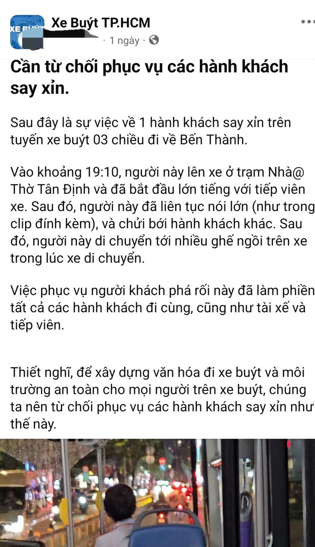 Xe buýt miễn phí ở TP.HCM: Người trẻ ngán ngẩm vì khách say xỉn - Ảnh 4.