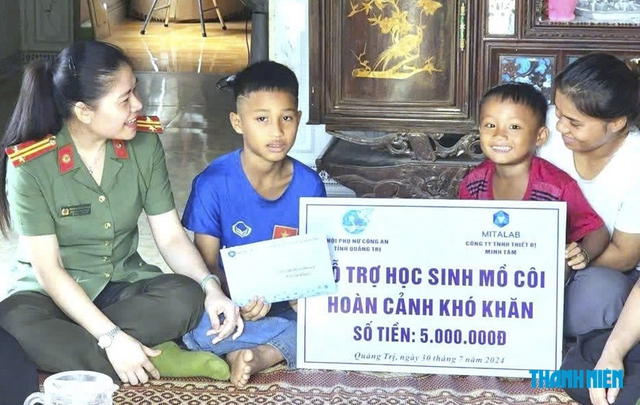 Những người 'Mẹ đỡ đầu' ở Công an tỉnh Quảng Trị- Ảnh 1.