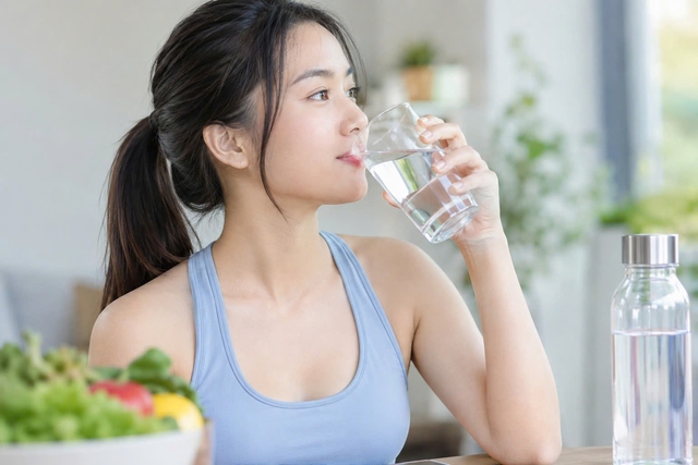 Chuyên gia dinh dưỡng chia sẻ lượng nước cần uống để hỗ trợ giảm cân - Ảnh 1.