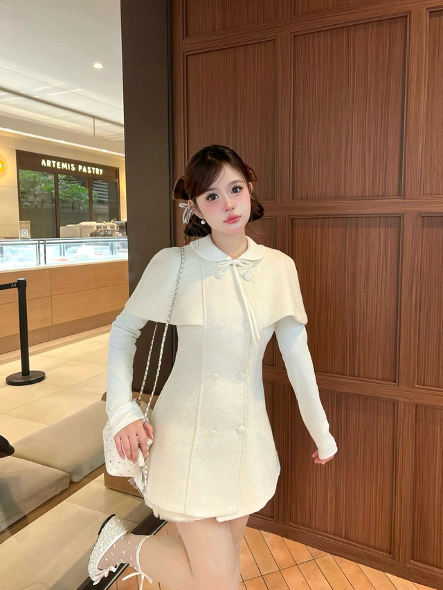 Đầm tay dài kín đáo nhưng vẫn biến nàng thành tâm điểm - Ảnh 4.