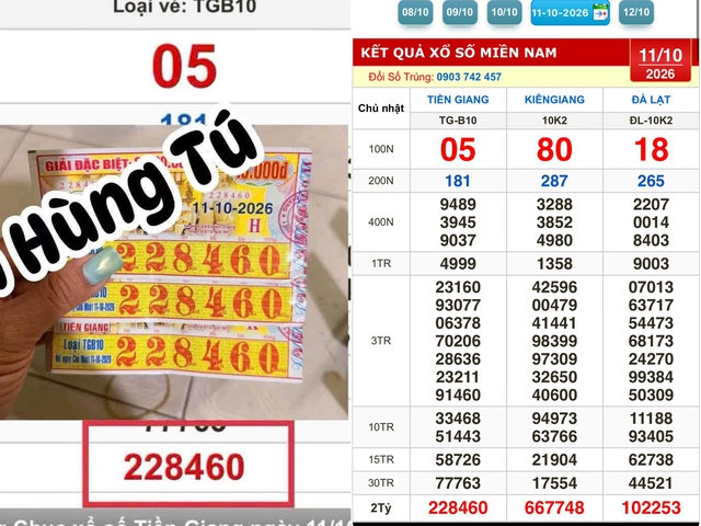 Con rể mua 3 tờ vé số tặng mẹ vợ, trúng độc đắc xổ số miền Nam - Ảnh 1.