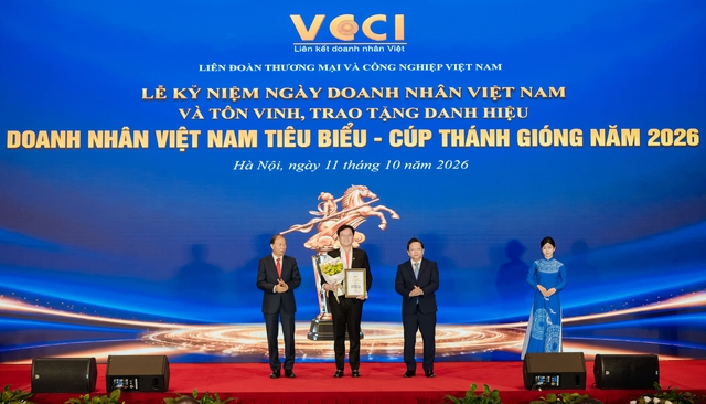 Chủ tịch TTC Energy Đặng Huỳnh Anh Tuấn được vinh danh Cúp Thánh Gióng 2026 - Ảnh 1.