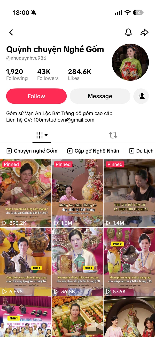 Nghệ nhân thời đại mới giữa làng gốm Bát Tràng
- Ảnh 2.