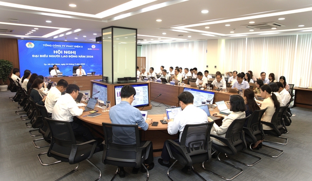 EVNGENCO3 tổ chức thành công Hội nghị đại biểu người lao động năm 2026- Ảnh 1.