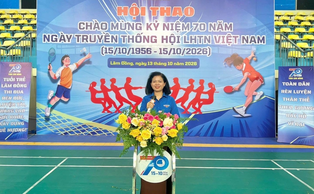 Hơn 500 thanh niên Lâm Đồng sôi nổi tranh tài hội thao - Ảnh 2.
