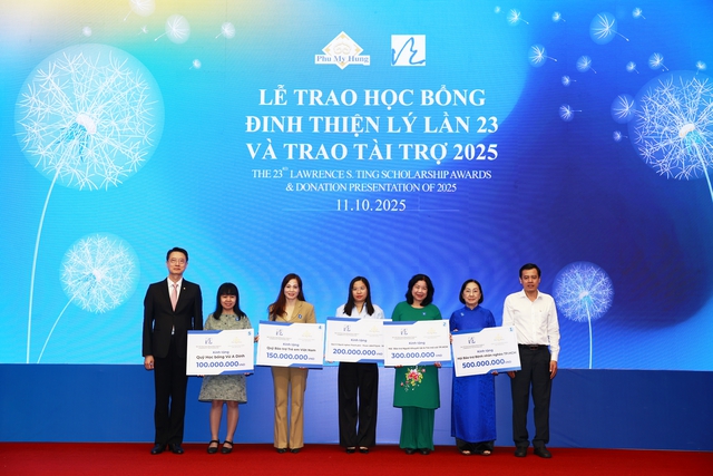 Học bổng Đinh Thiện Lý: Gieo mầm xanh thiện nguyện - Ảnh 2.