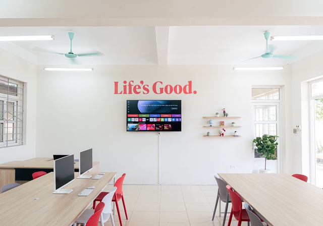 LG đưa công nghệ vào không gian học tập cho học sinh Thái Nguyên - Ảnh 3.