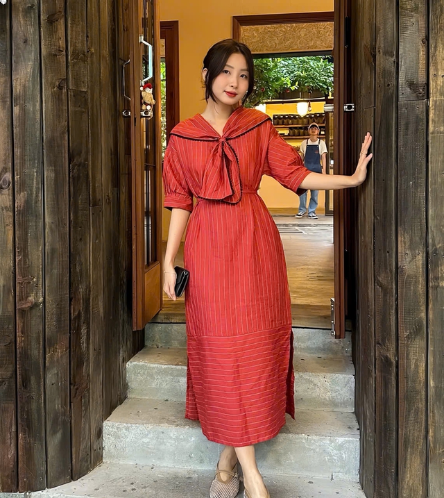 Đầm sơ mi - lựa chọn ho&agrave;n hảo cho c&ocirc; n&agrave;ng c&ocirc;ng sở hiện đại - Ảnh 4.