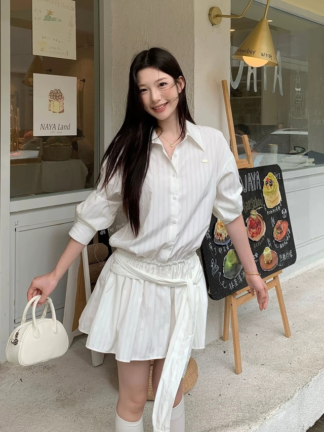 Đầm sơ mi - lựa chọn ho&agrave;n hảo cho c&ocirc; n&agrave;ng c&ocirc;ng sở hiện đại - Ảnh 6.