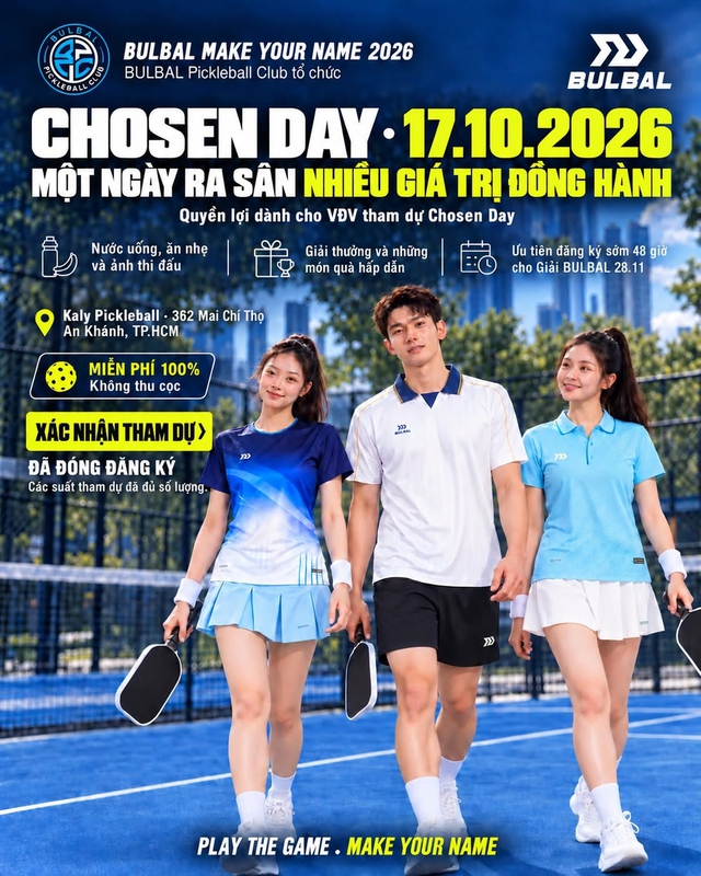 128 VĐV cạnh tranh ở ngày đầu tiên của chuỗi sự kiện BULBAL CHOSEN DAY - Ảnh 1.