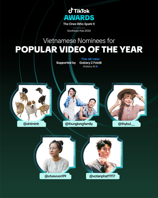 Ánh Viên, Võ Tấn Phát tranh suất đại diện Việt Nam tại TikTok Awards 2026 - Ảnh 4.