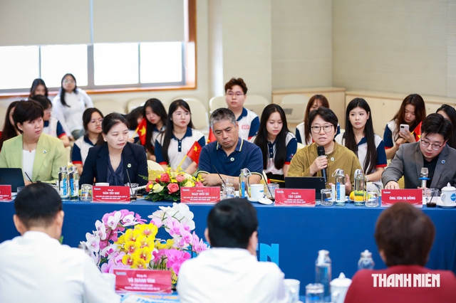 Đoàn đại biểu Báo Thanh Niên Trung Quốc thăm Tòa soạn Báo Thanh Niên - Ảnh 5.