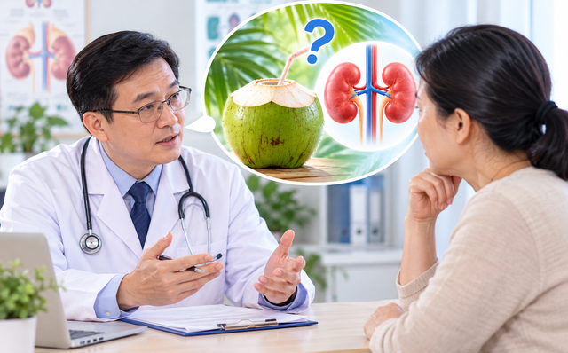 Nước dừa tốt cho sức khỏe, người bệnh thận lưu ý gì khi uống? - Ảnh 2.