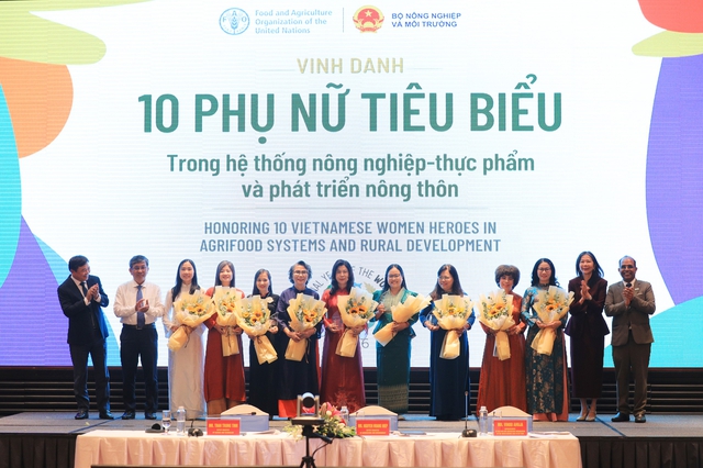 Bất ngờ 10 phụ nữ Việt Nam được FAO vinh danh  - Ảnh 1.