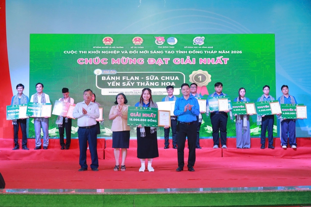 Lan tỏa 'Đàn sếu khởi nghiệp' ở Đồng Tháp - Ảnh 1.