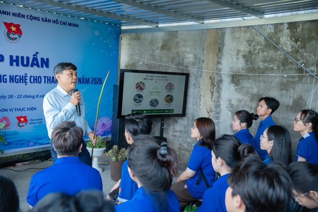 Lan tỏa 'Đàn sếu khởi nghiệp' ở Đồng Tháp - Ảnh 4.