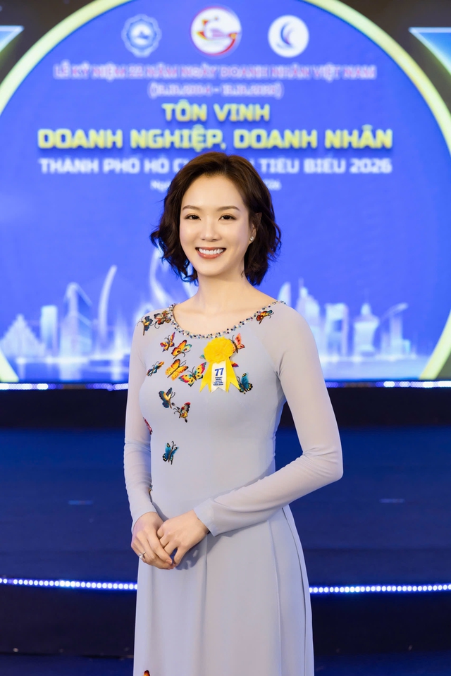 CEO BON Spa được vinh danh Doanh nhân TP.HCM tiêu biểu 2026 - Ảnh 1.