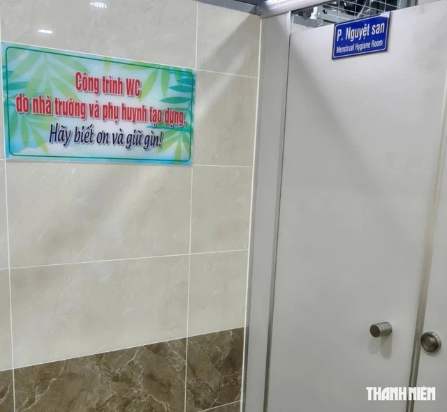 Dân mạng thả tim trường học có 'phòng nguyệt san' - Ảnh 3.