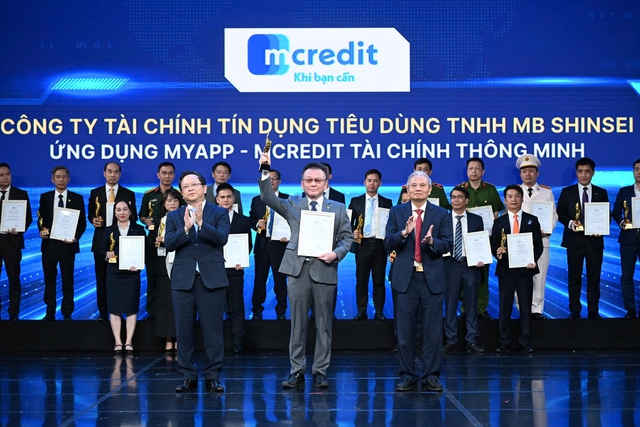 Mcredit được vinh danh tại Giải thưởng Chuyển đổi số Việt Nam 2026- Ảnh 1.