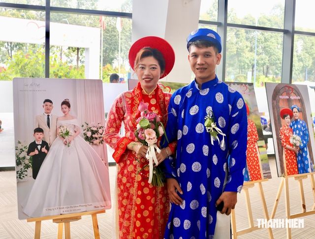 Từng nghĩ cả đời không được mặc áo cưới, nay nhiều cặp đôi vỡ òa hạnh phúc - Ảnh 5.